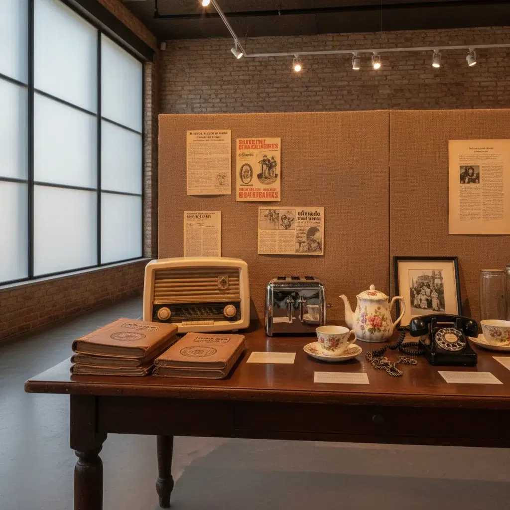 Bailiffgate Museum's Summer Show Revisits Alnwick from Ration Books to Moon Landings
